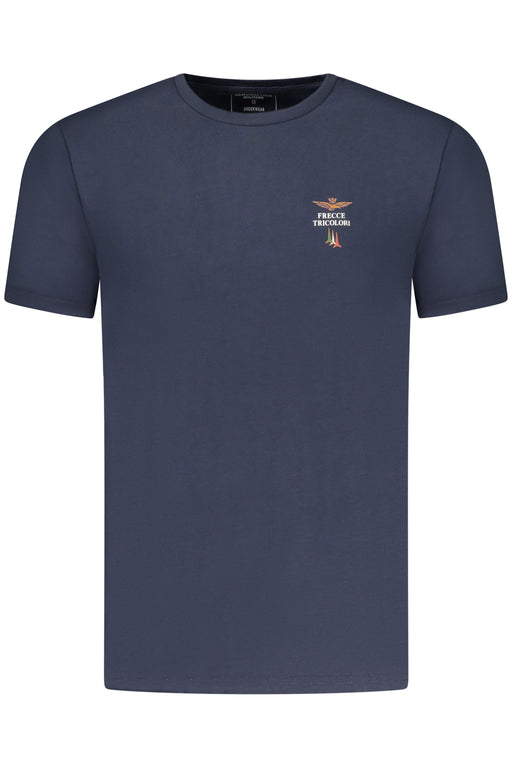 Aeronautica Militare Mens Blue Outerwear T-Shirt