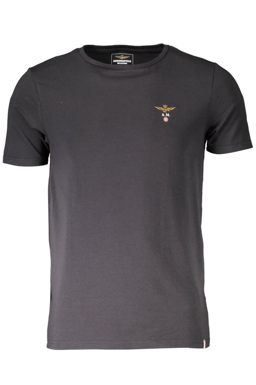 Aeronautica Militare Black Mens Outdoor T-Shirt