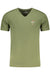 Aeronautica Militare Mens Green Outdoor T-Shirt
