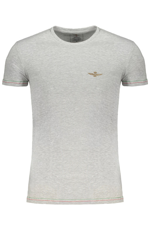 Eronautica Militare Mens Gray Short Sleeve T-Shirt