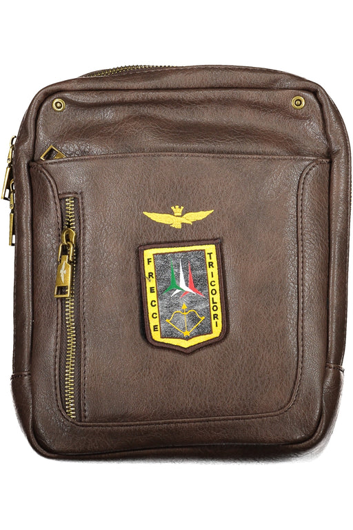 Air Force Mens Brown Shoulder Bag