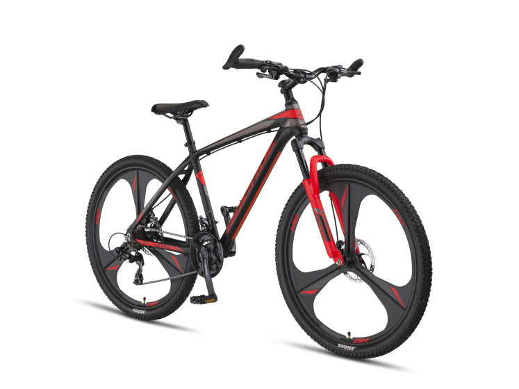 Accrue MTB 27.5 Inch 45 cm Unisex 21SP Mechanical disc brake Black/Red,