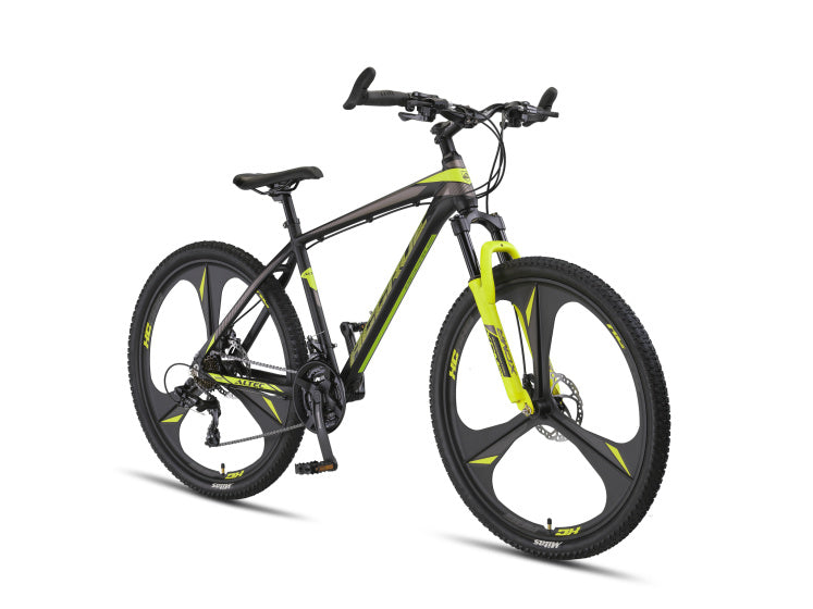 Accrue MTB 27.5 Inch 45 cm Unisex 21SP Mechanical disc brake Black/Yellow,