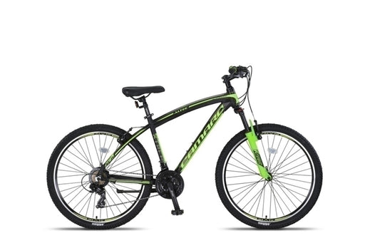 Camaro MTB 27.5 Inch 45 cm Unisex 21SP Rim Brakes Black/Green, Online σε Προσφορά Outlet Καταστήματος με μεγάλη έκπτωση και στην καλύτερη τιμή