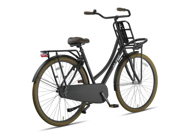 Classic 28 Inch 53 cm Women Coaster Brake Matte black,