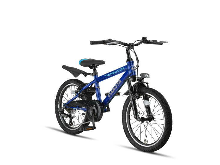 Dakota MTB 20 Inch Boys 7SP Rim Brakes Navy,