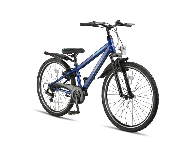 Dakota MTB 26 Inch Boys 7SP Rim Brakes Navy,