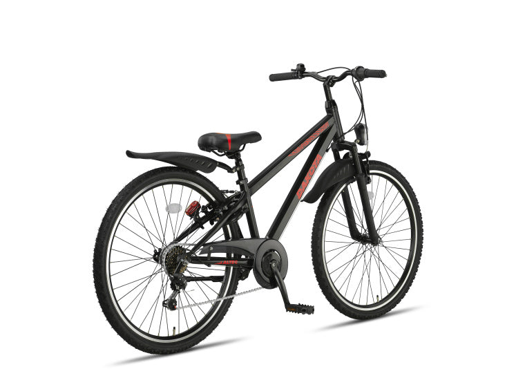 Dakota MTB 26 Inch Boys 7SP Rim Brakes Black,