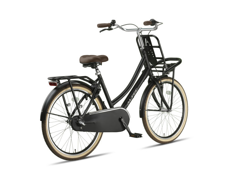 Dutch 24 Inch Girls 3SP Coaster Brake Matte black,