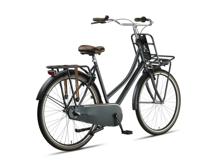 Dutch 28 Inch 50 cm Women 3SP Coaster Brake Dark Grey,