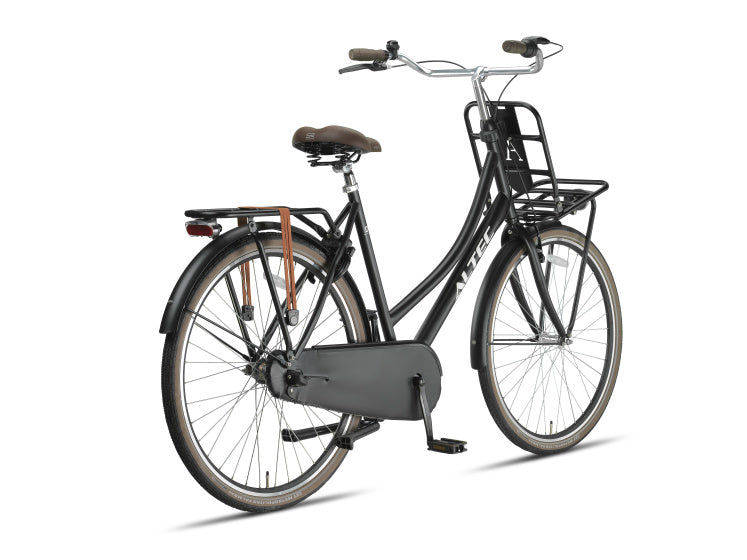 Dutch 28 Inch 50 cm Women 3SP Coaster Brake Matte black,