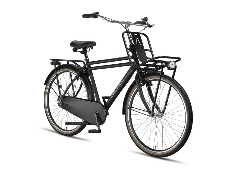 Dutch 28 Inch 50 cm Men 3SP Coaster Brake Matte black,