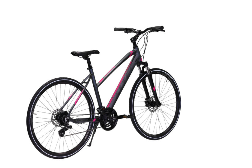 Legarda 28 Inch 49 cm Women 24SP Hydraulic Disc Brake Anthracite,
