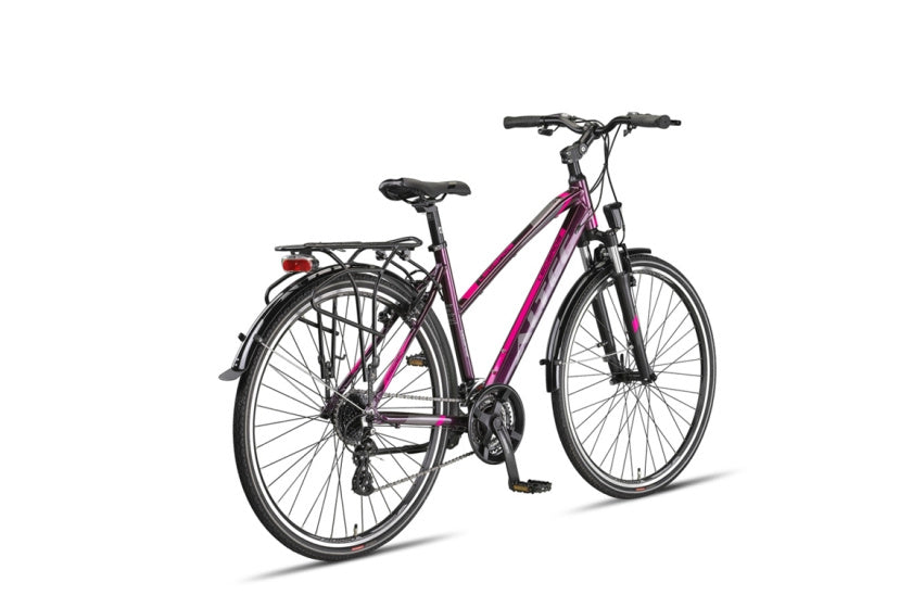 Legarda 28 Inch 49 cm Women 24SP Rim Brakes Purple,