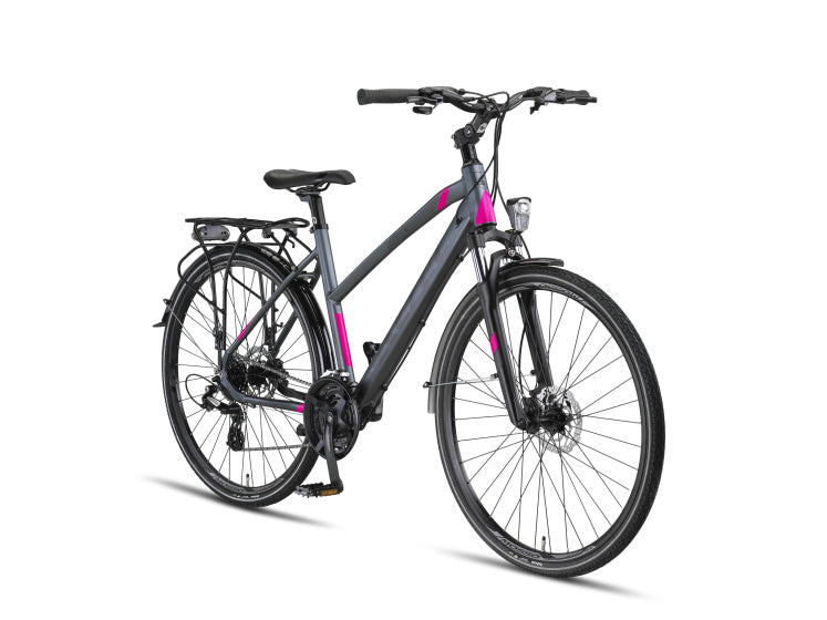 Legarda 28 Inch 49 cm Women 24SP Hydraulic Disc Brake Anthracite,