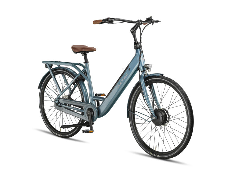 Liberty Moederfiets 28 Inch 50 cm Women 7SP Hydraulic Disc Brake Blue,
