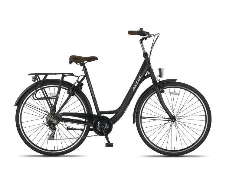 Metro 28 Inch 55 cm Women 7SP Rim Brakes Matte black, Online σε Προσφορά Outlet Καταστήματος με μεγάλη έκπτωση και στην καλύτερη τιμή