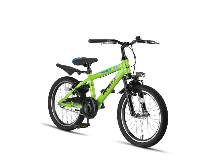 Nevada 20 Inch Boys Rim Brakes Neon Green,