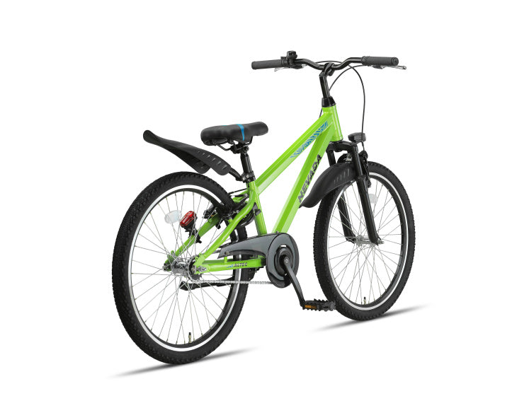 Nevada 24 Inch Boys Rim Brakes Neon Green,
