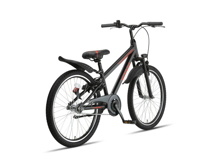 Nevada 24 Inch Boys Rim Brakes Black,