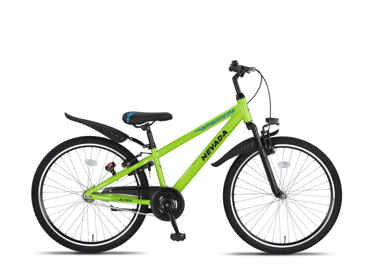 Nevada 26 Inch Boys Rim Brakes Neon Green, Online σε Προσφορά Outlet Καταστήματος με μεγάλη έκπτωση και στην καλύτερη τιμή