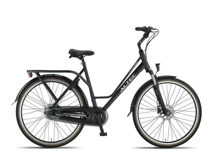 Omega 28 Inch 55 cm Women 7SP Hydraulic Disc Brake Matte black, Online σε Προσφορά Outlet Καταστήματος με μεγάλη έκπτωση και στην καλύτερη τιμή