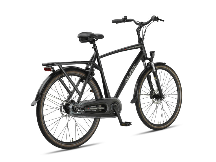 Omega 28 Inch 55 cm Men 7SP Hydraulic Disc Brake Matte black,