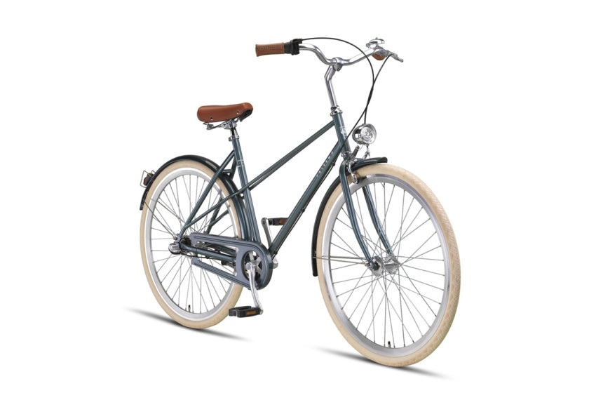 Palermo 28 Inch 52 cm Women 3SP Coaster Brake Grey-green,
