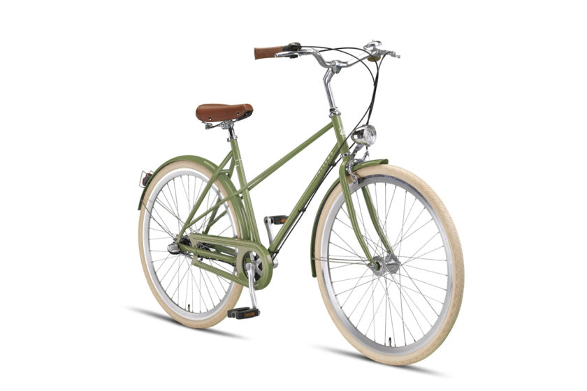 Palermo 28 Inch 52 cm Women 3SP Roller brakes Green,