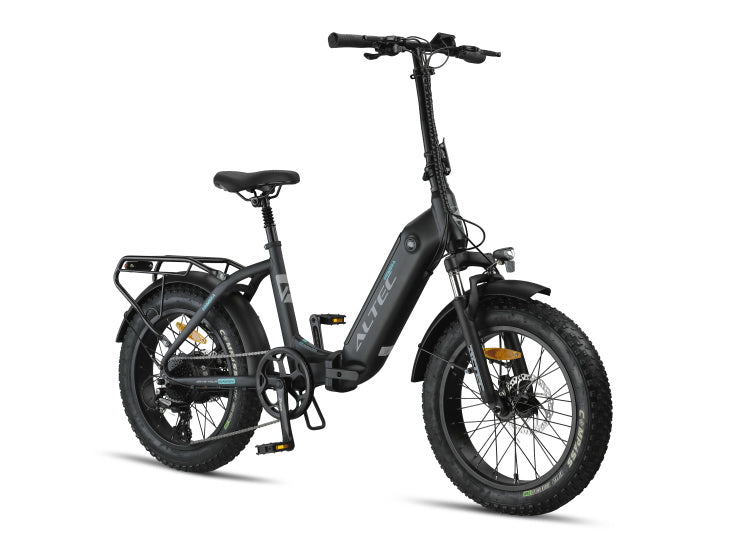 Primera Fatbike Vouwfiets 20 Inch 41 cm Unisex 8SP Disc Brake Matte black,