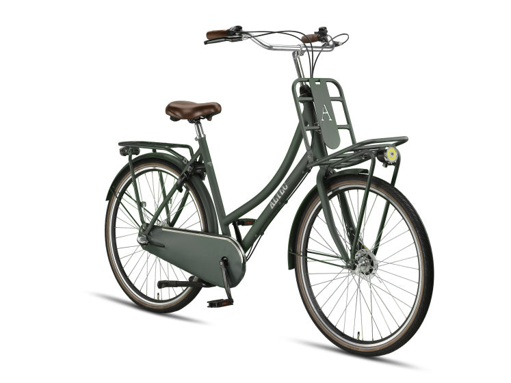 Retro 28 Inch 57 cm Women 3SP Roller brakes Dark Green,