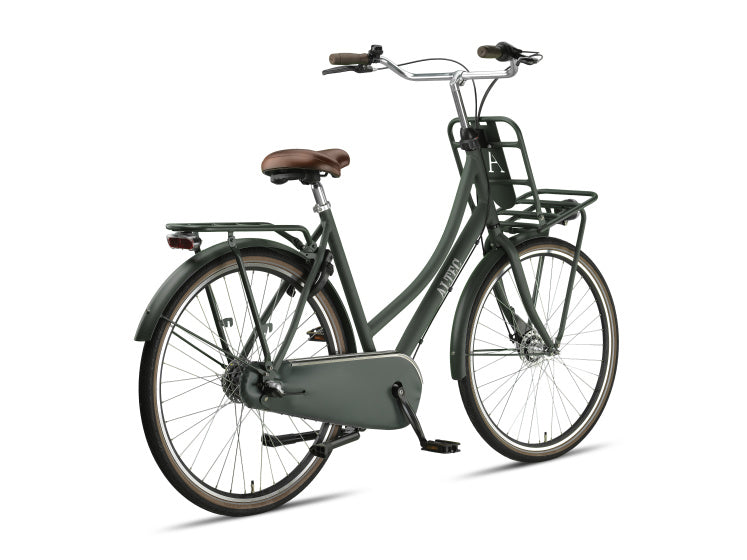 Retro 28 Inch 57 cm Women 3SP Roller brakes Dark Green,