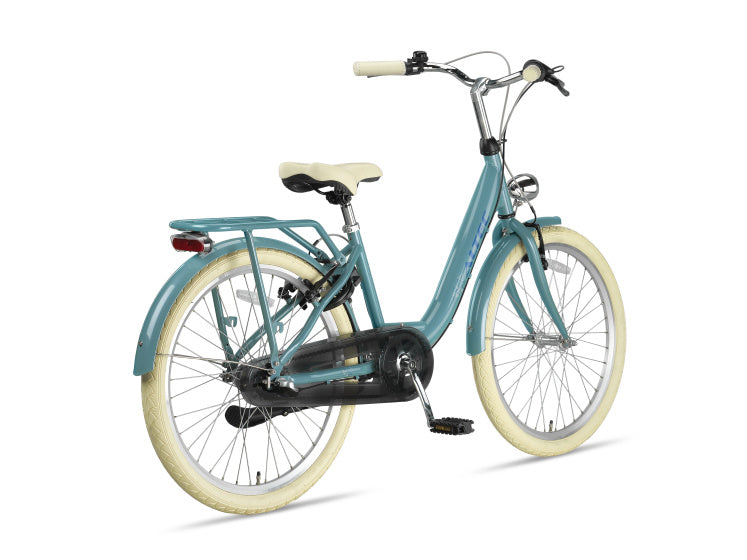 Tuana 24 Inch Girls 3SP Rim Brakes Blue Sky,