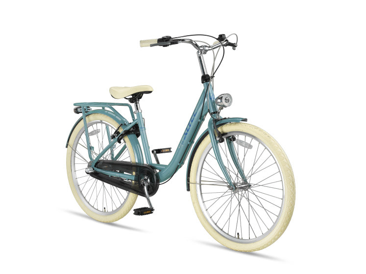 Tuana 26 Inch Girls 3SP Rim Brakes Blue Sky,