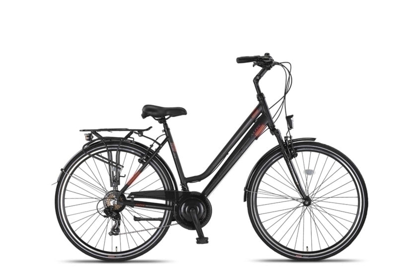 Ventura Trekking 28 Inch 50 cm Women 21SP Rim Brakes Black, Online σε Προσφορά Outlet Καταστήματος με μεγάλη έκπτωση και στην καλύτερη τιμή