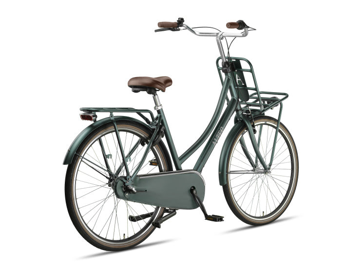 Vintage 28 Inch 53 cm Women 3SP Coaster Brake Dark Green,