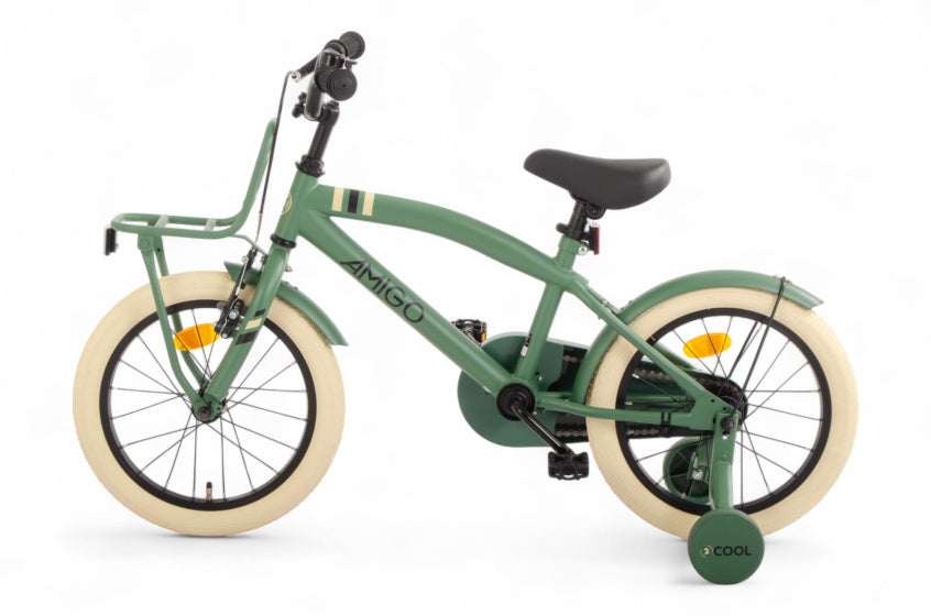 2Cool 16 Inch Boys Coaster Brake Green,