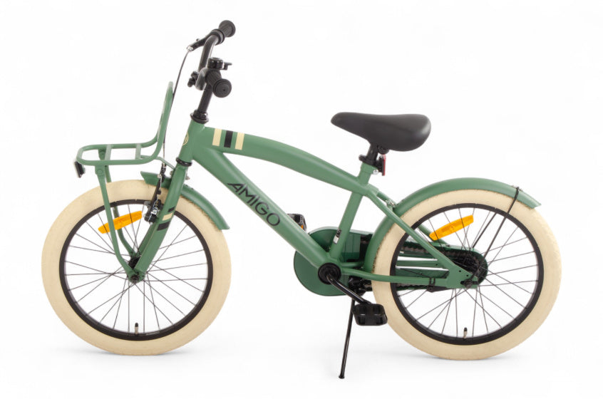 2Cool 18 Inch Boys Coaster Brake Green, Online σε Προσφορά Outlet Καταστήματος με μεγάλη έκπτωση και στην καλύτερη τιμή