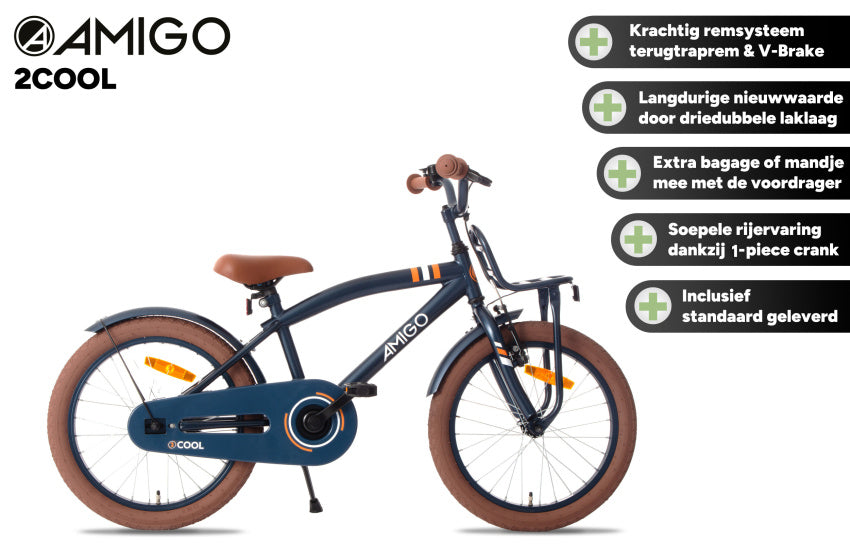 2Cool 20 Inch Boys Coaster Brake Blue, Online σε Προσφορά Outlet Καταστήματος με μεγάλη έκπτωση και στην καλύτερη τιμή