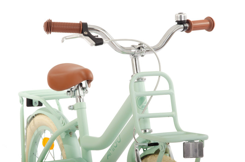 Bella 16 Inch Girls Coaster Brake Green,