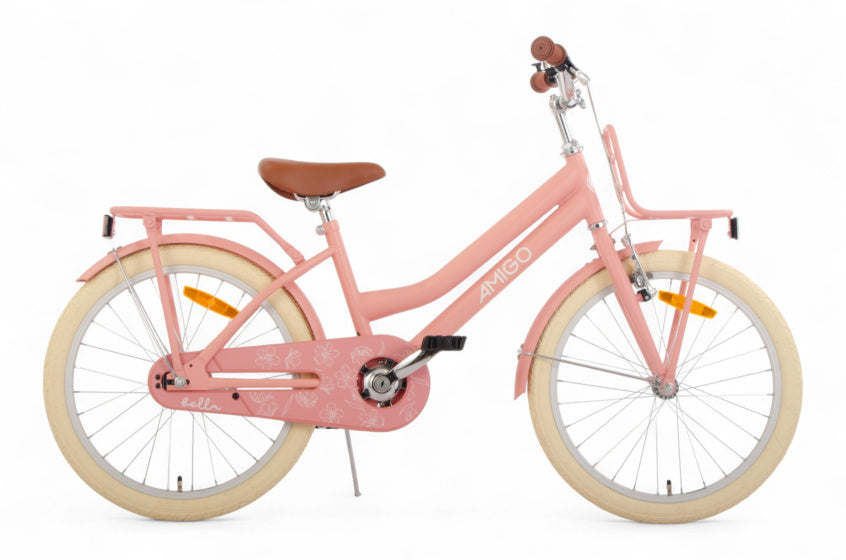 Bella 20 Inch Girls Coaster Brake Salmon, Online σε Προσφορά Outlet Καταστήματος με μεγάλη έκπτωση και στην καλύτερη τιμή