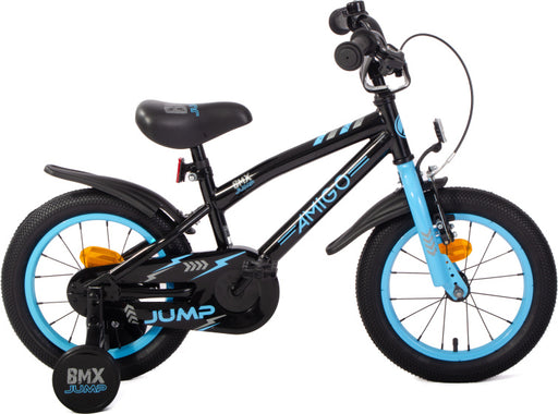 BMX Jump 14 Inch 22,5 cm Boys Coaster Brake Black/Blue, Online σε Προσφορά Outlet Καταστήματος με μεγάλη έκπτωση και στην καλύτερη τιμή