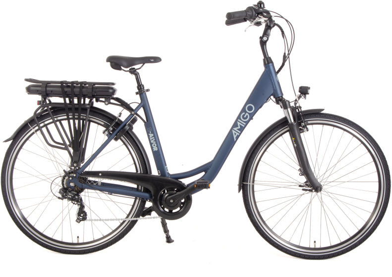E-Alvor D2 28 Inch 50 cm Women 7SP Rim Brakes Matte blue, Online σε Προσφορά Outlet Καταστήματος με μεγάλη έκπτωση και στην καλύτερη τιμή