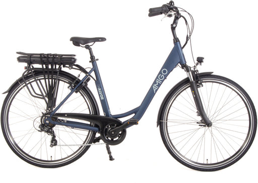 E-Alvor D2 28 Inch 53 cm Women 7SP Rim Brakes Matte blue, Online σε Προσφορά Outlet Καταστήματος με μεγάλη έκπτωση και στην καλύτερη τιμή