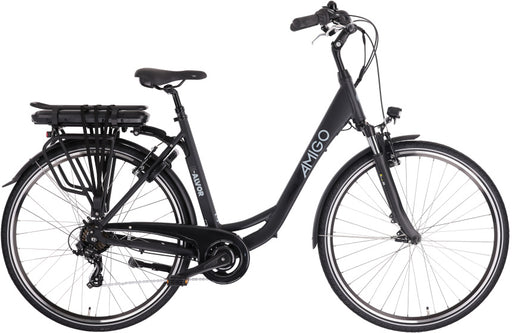 E-Alvor D2 28 Inch 53 cm Women 7SP Rim Brakes Matte black, Online σε Προσφορά Outlet Καταστήματος με μεγάλη έκπτωση και στην καλύτερη τιμή