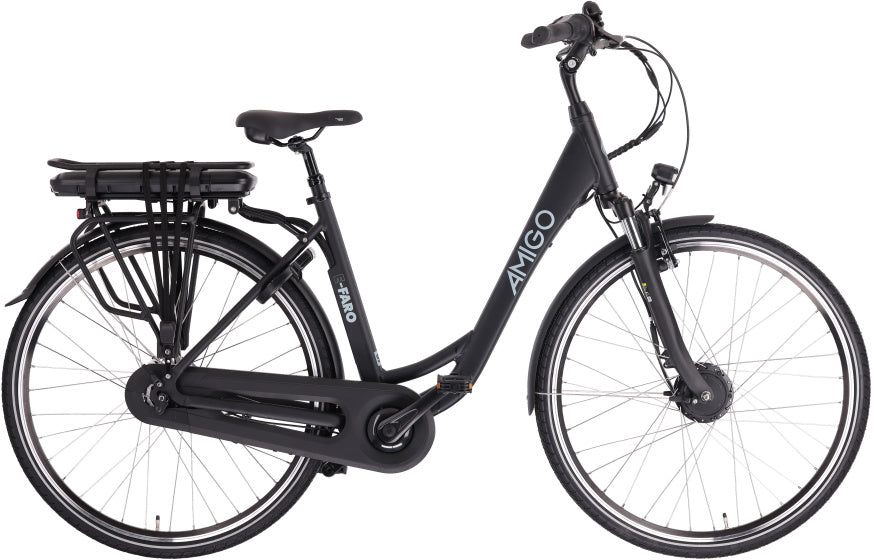 E-Faro S2 28 Inch 53 cm Women 7SP Roller brakes Matte black, Online σε Προσφορά Outlet Καταστήματος με μεγάλη έκπτωση και στην καλύτερη τιμή