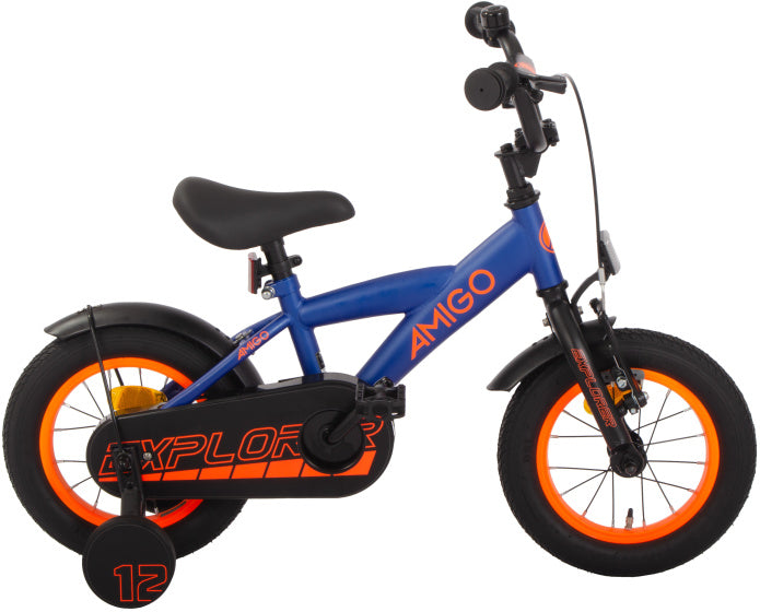 Explorer 12 Inch Boys Coaster Brake Blue/Orange, Online σε Προσφορά Outlet Καταστήματος με μεγάλη έκπτωση και στην καλύτερη τιμή