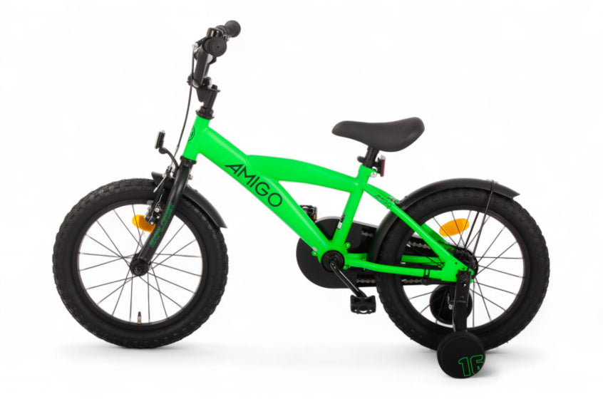 Explorer 16 Inch Boys Coaster Brake Green/Black,