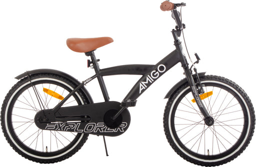 Explorer 18 Inch Boys Coaster Brake Black/White, Online σε Προσφορά Outlet Καταστήματος με μεγάλη έκπτωση και στην καλύτερη τιμή