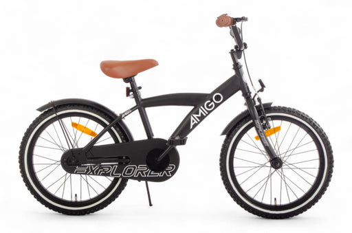 Explorer 18 Inch Boys Coaster Brake Black/White, Online σε Προσφορά Outlet Καταστήματος με μεγάλη έκπτωση και στην καλύτερη τιμή